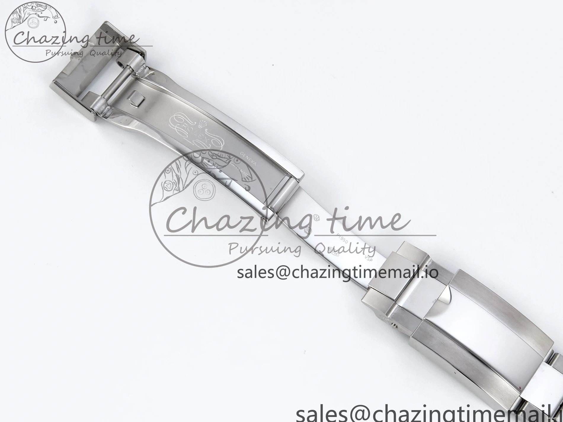 126506 1:1 Edition Ice Best SH4131 Daytona Strap V5 on Blue QF SS Dial Bracelet 0330